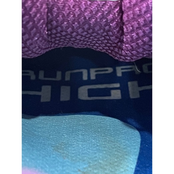 Brooks Ghost 8 Women's Running Shoes Navy Blue Teal Pink Sz 7 Medium - Picture 10 of 13